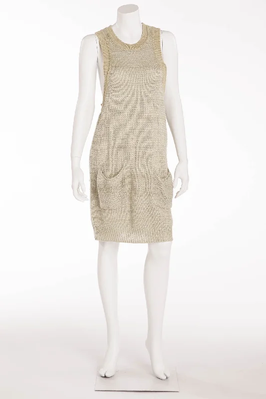 Online Specials Stella McCartney - Sleeveless Sweater Dress Mint Color - IT 42