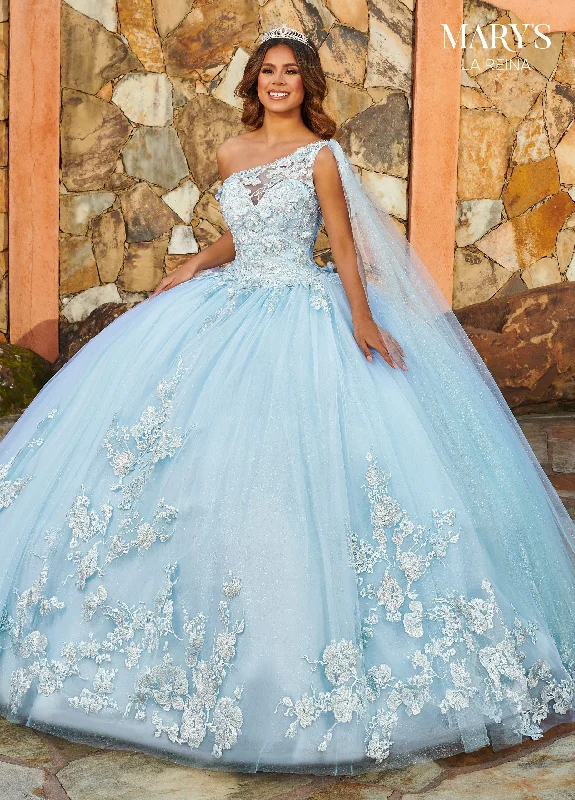 YEAR-End Sale One Shoulder Quinceanera Dress by Mary's Bridal MQ2152
