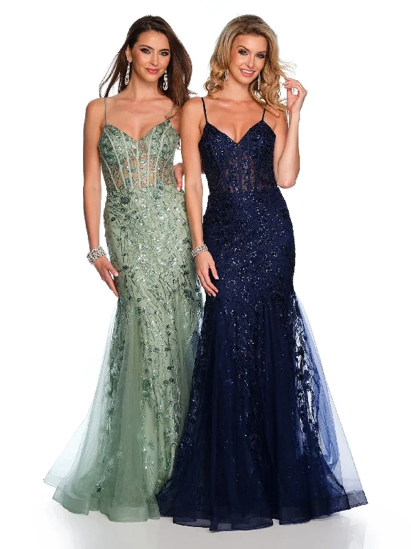 Best Seller Long Evening Dress by Dave and Johnny 11658