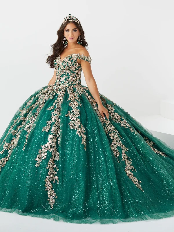 Price Blitz Off Shoulder Quinceanera Dress by Fiesta Gowns 56471