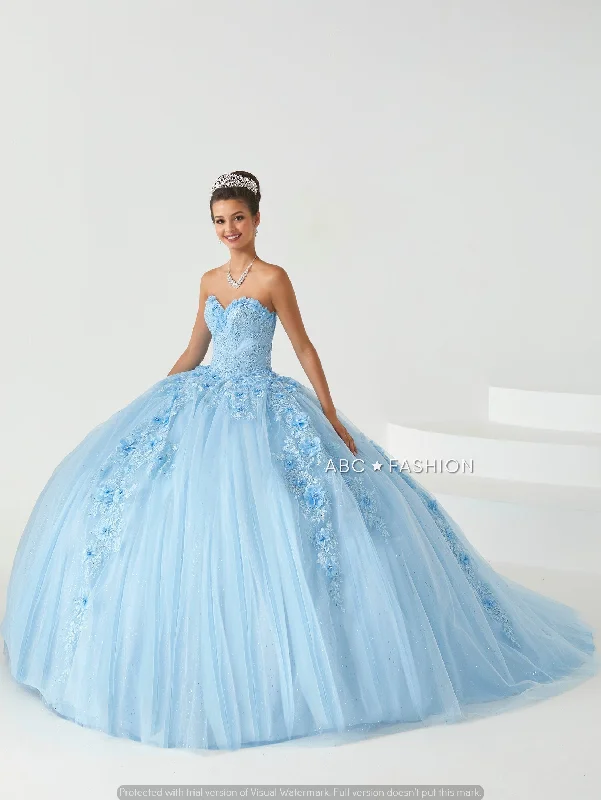 Closeout Light Up Quinceanera Dress by Fiesta Gowns 56432