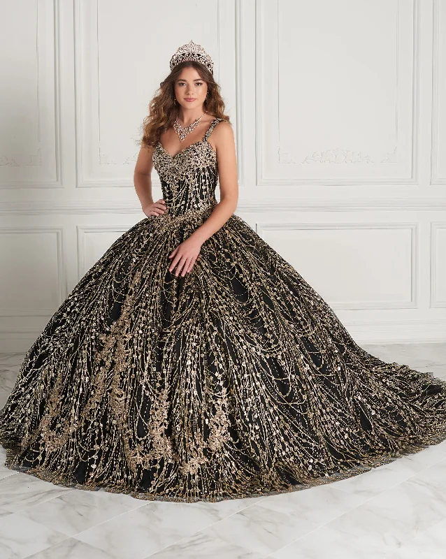 Seasonal Sale Sweetheart Glitter Quinceanera Dress by Fiesta Gowns 56387