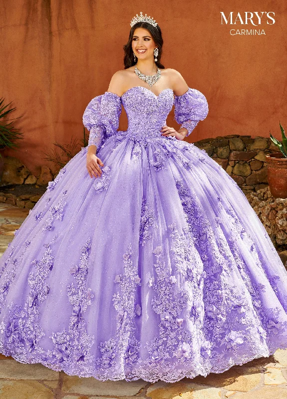 Price Buster Puff Sleeves Quinceanera Dress by Mary's Bridal MQ1103