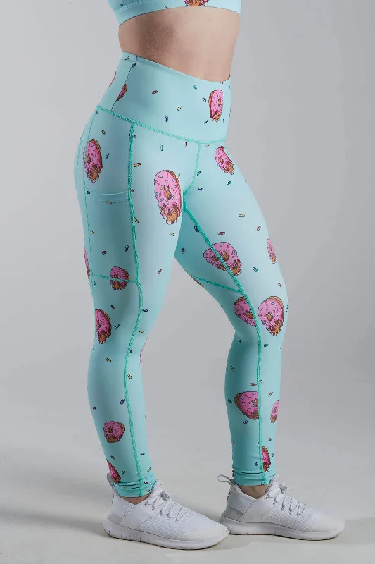 Donut Skull Leggings