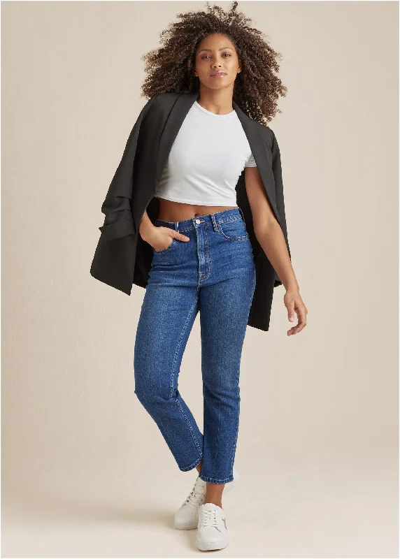 The Best Prices Straight Leg Jeans - Medium Wash