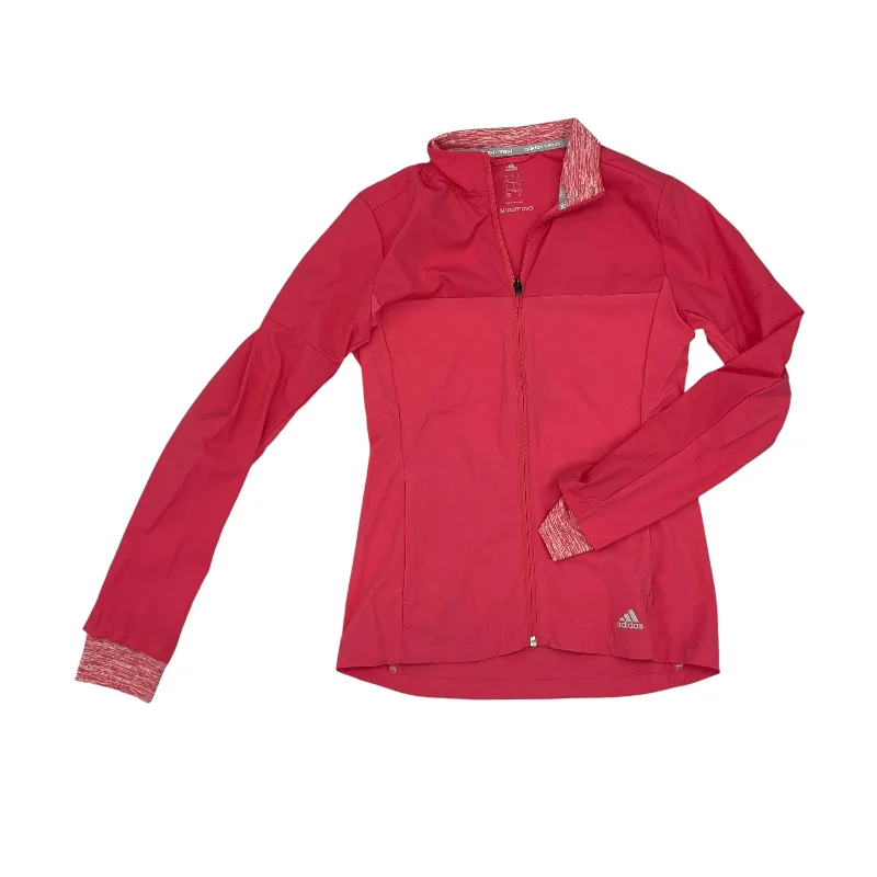 Massive Deals Athletic Jacket By Adidas In Pink, Size:S
