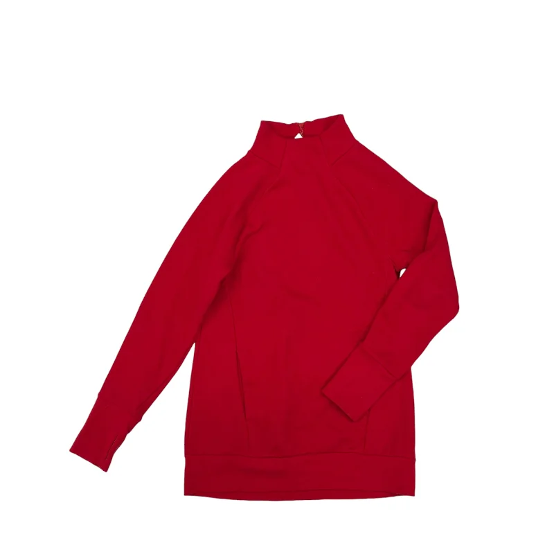 Athletic Sweatshirt Collar By Fabletics In Red, Size:Xs