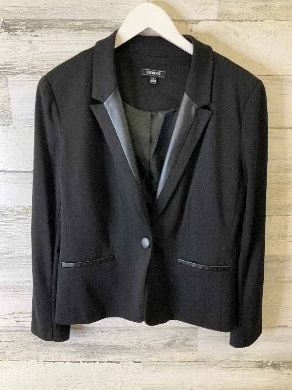 Anniversary Sale Blazer By Elementz In Black, Size: M