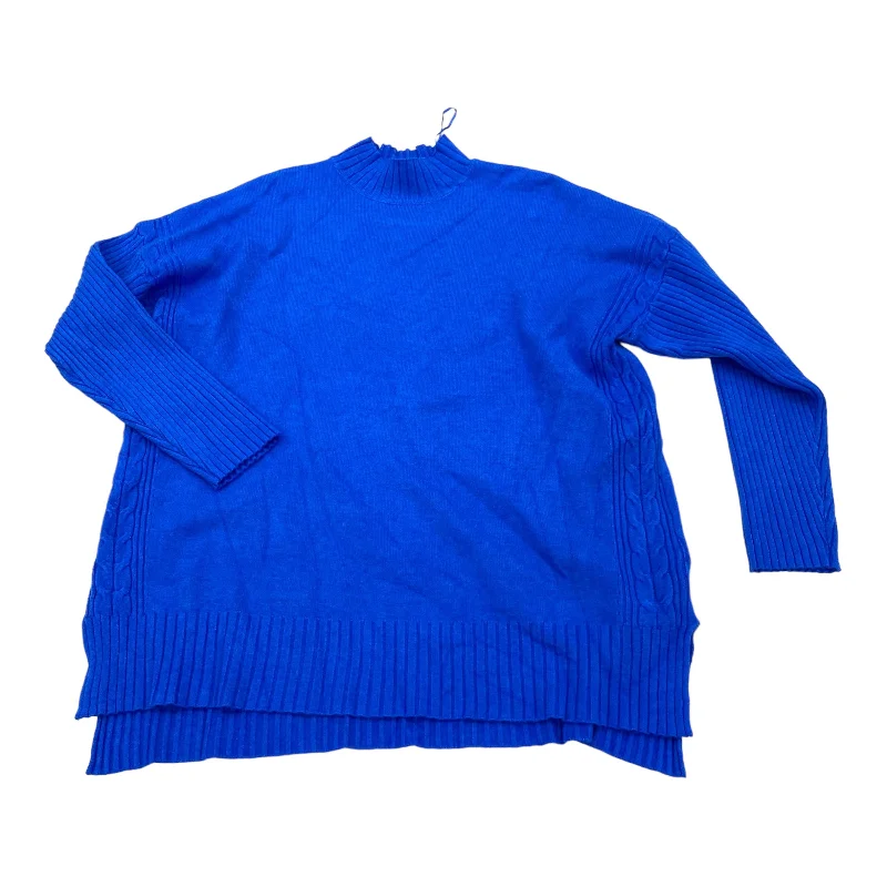 BLUE SWEATER by CYRUS KNITS Size:3X