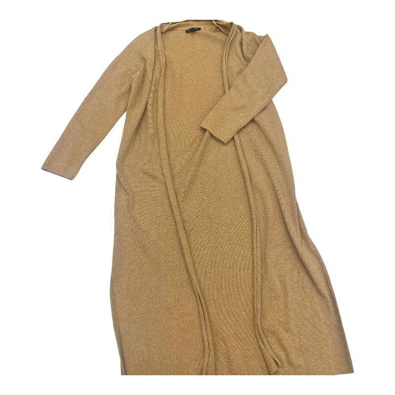 Stock Clearance Cardigan By Banana Republic In Tan, Size:S