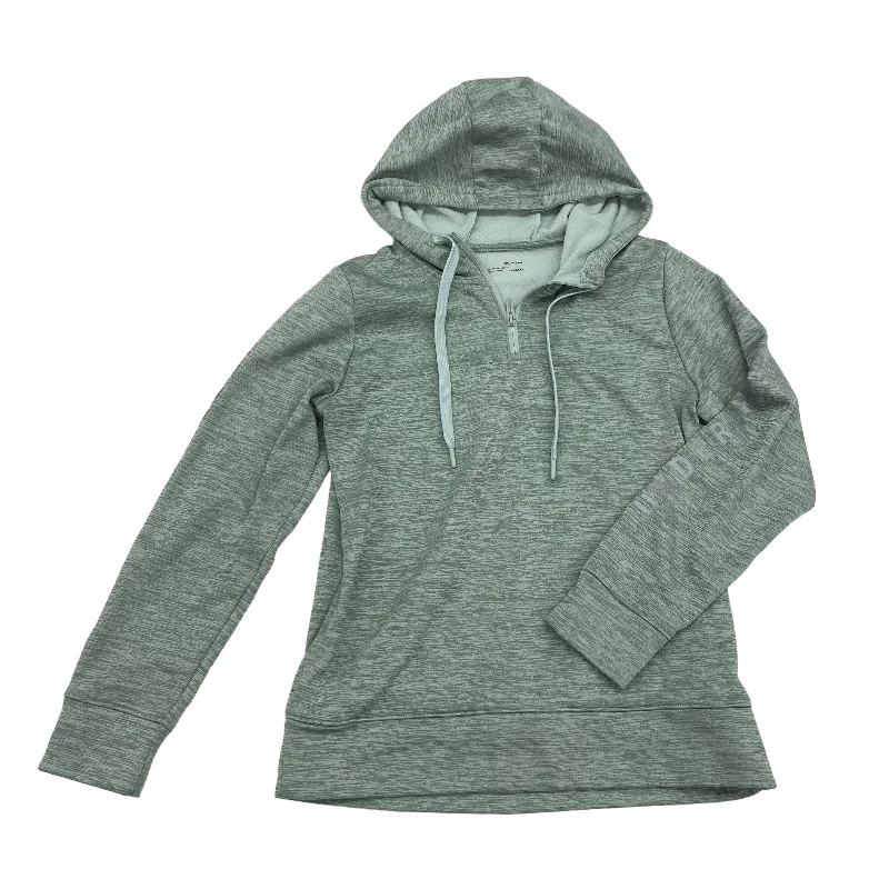 Limited Stock GREEN ATHLETIC SWEATSHIRT HOODIE by UNDER ARMOUR Size:S