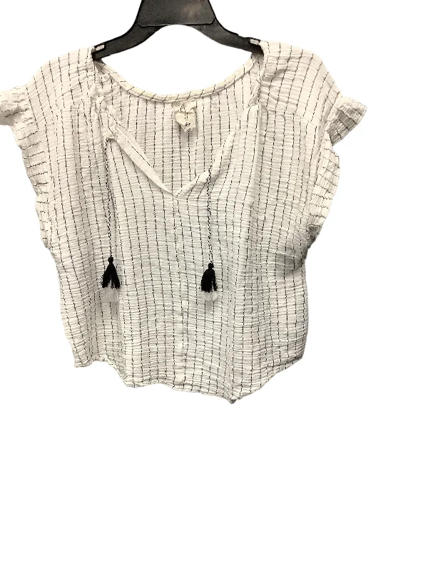 Year-End Clearance Striped Pattern Top Sleeveless Joie, Size M
