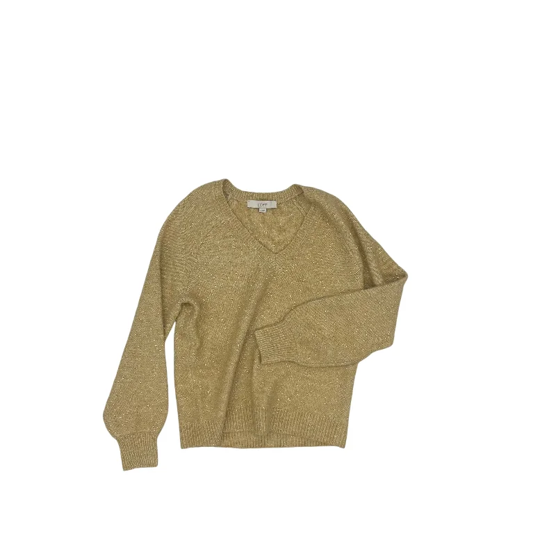 Sweater By Loft In Tan, Size:Xs