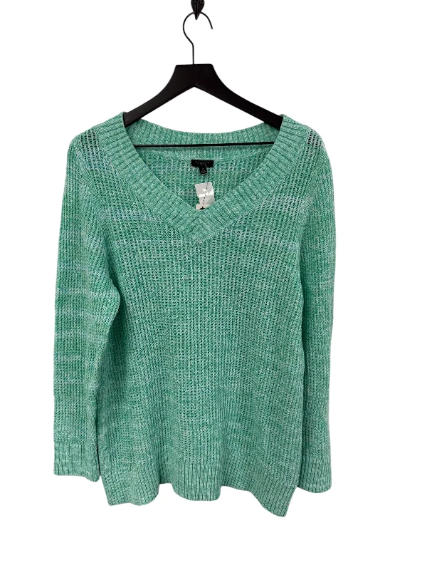Special Price Sweater By Talbots In Green, Size: Xl