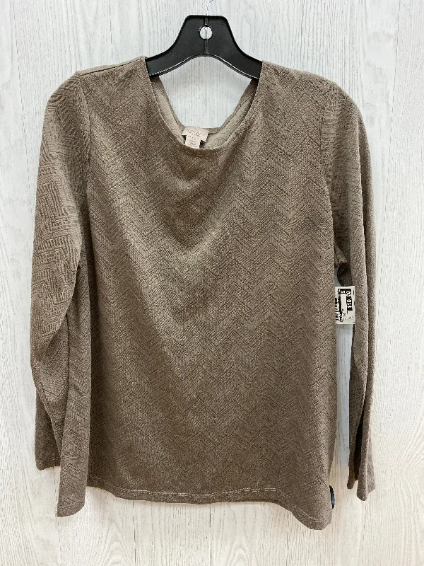 Top Long Sleeve Basic By Chicos  Size: L