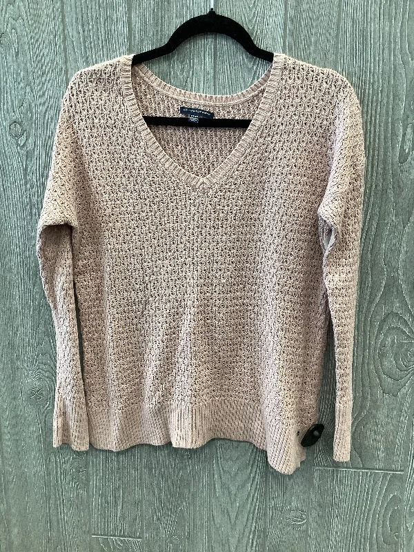 Savings Event Top Long Sleeve By American Eagle In Pink, Size: S