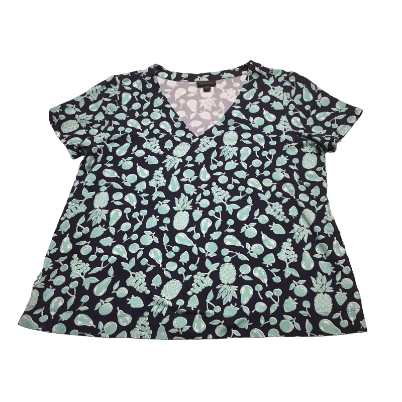 Savings Spectacular Top Short Sleeve By J. Jill  Size: M
