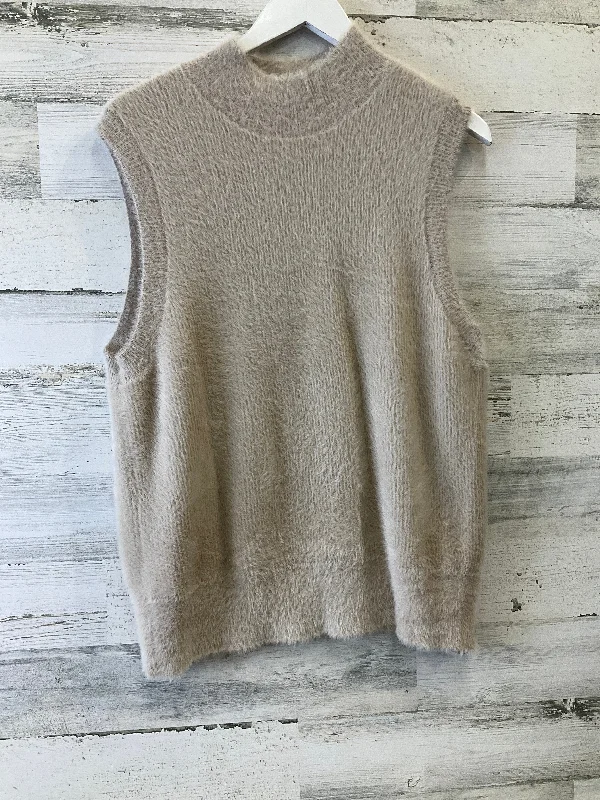 Best Deals Top Sleeveless By Bailey 44 In Tan, Size: Xl