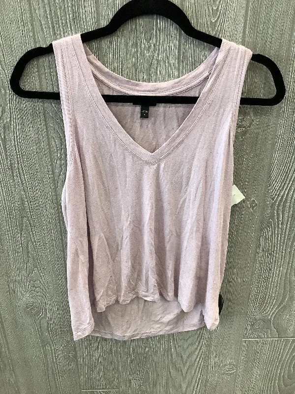 Can't Be Beat Top Sleeveless By Express In Purple, Size: S