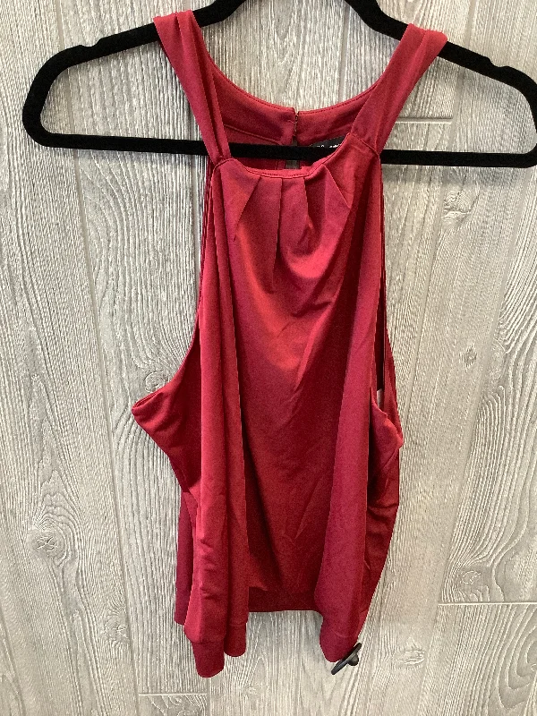 Major Savings Top Sleeveless By Inc In Red, Size: Xxl