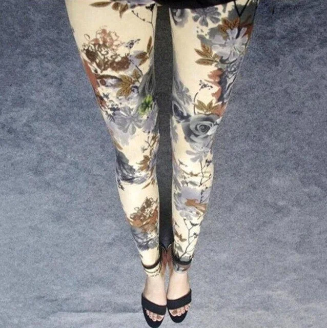 S059 3 khaki flowers